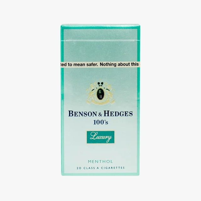 Benson and Hedges 100s Luxury Menthol