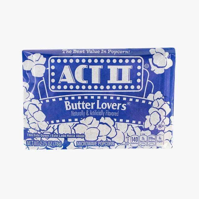 ACT II Butter Lovers Popcorn